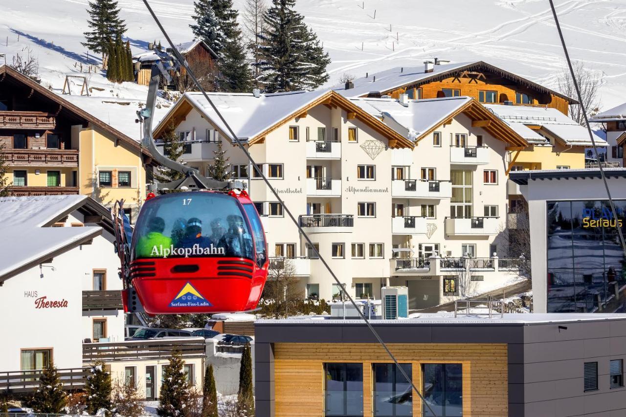 Aparthotel Alpendiamant Serfaus Wachter Gmbh Екстериор снимка